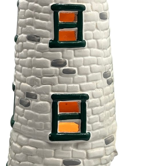 Vintage Department 56 Snow Village Collection Lighthouse Light Up Holiday Decor - Picture 8 of 16